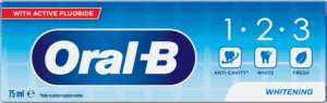 Oral-B 123 Whitening Toothpaste 75ml from Harrisons Direct