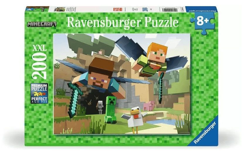 Ravensburger Minecraft 200 Piece XXL Jigsaw Puzzle from Harrisons Direct