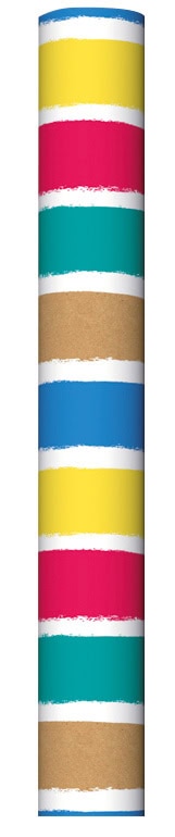 2m Fashion Kraft Gift Wrap 4 Assorted Designs CDU