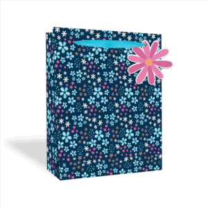 Gift Bag Large - Ditzy Floral from Harrisons Direct