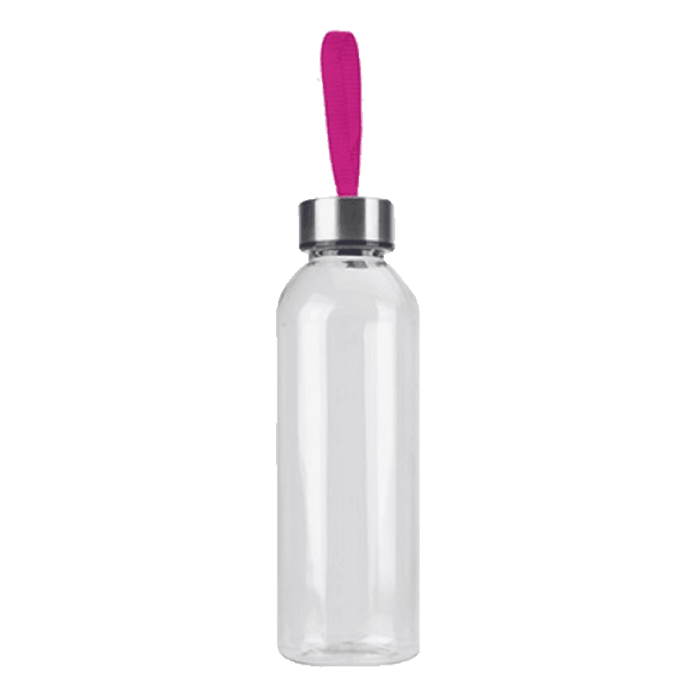 Ribbon Handle Drinking Bottle 450ml 4 Assorted