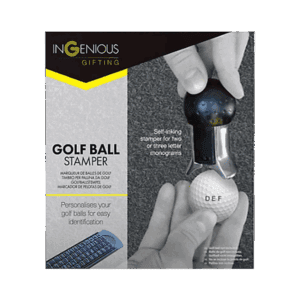 Golf Ball Monogram Stamper from Harrisons Direct