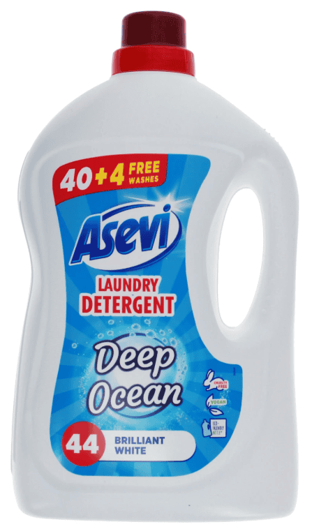Asevi Deep Ocean 44 Wash Liquid Laundry Detergent 2376ml from Harrisons Direct