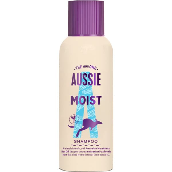 Aussie Shampoo Miracle Moist Travel 100ml from Harrisons Direct