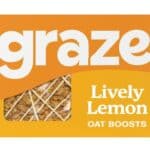 Graze Lively Lemon Flapjack Snacks 50g from Harrisons Direct