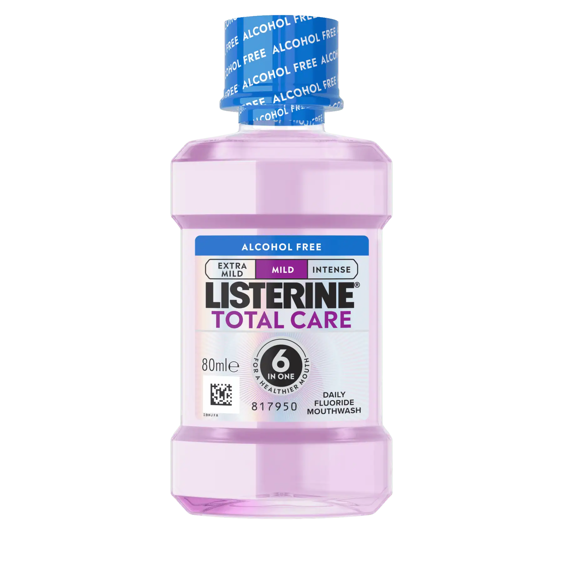 Wholesale Listerine Mouthwash Total Care Mild 80ml from Harrisons Direct.