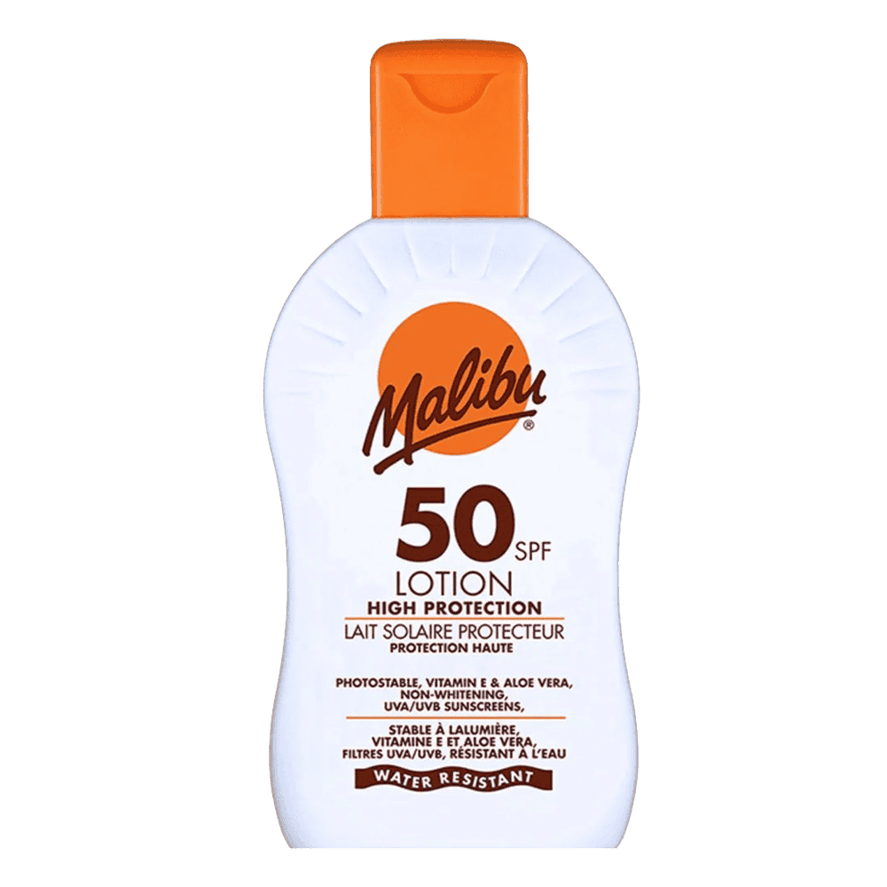 Malibu Lotion SPF50 200ml from Harrisons Direct