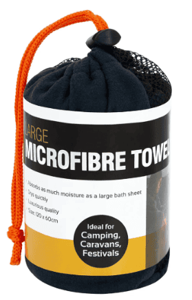 Milestone Microfibre Towel In Carry Bag from Harrisons Direct