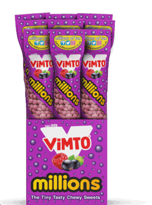 Millions Vimto Tubes 55g from Harrisons Direct