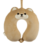 Relaxeazzz Shiba Inu Dog Plush Memory Foam Travel Pillow from Harrisons Direct