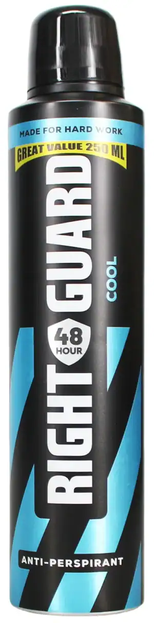 Wholesale Right Guard Anti-Perspirant Deodorant Spray Cool 48 Hours 250ml from Harrisons Direct