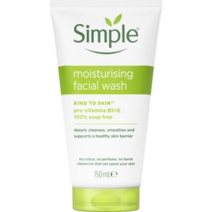 Simple Face Wash Moisturising 150ml from Harrisons Direct