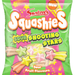 Swizzels Squashies Shooting Stars 100g from Harrisons Direct