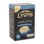 Lyons Caffe Latte 12 x 15g from Harrisons Direct