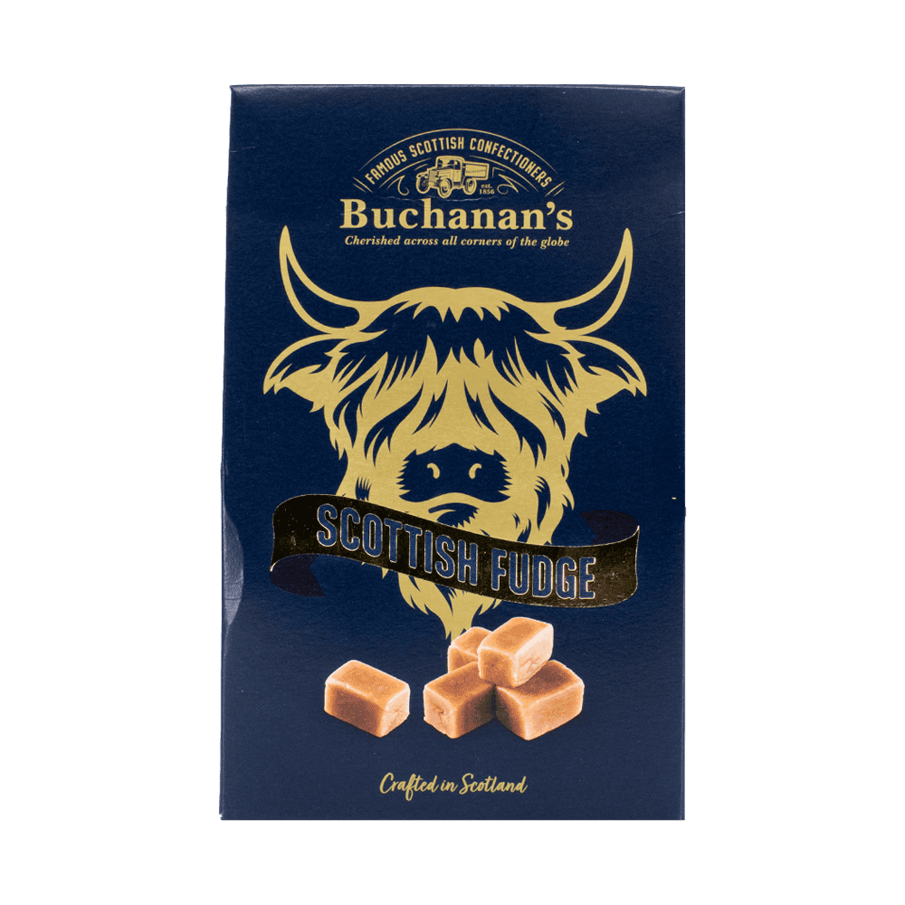 Buchanan's Aframe Scottish Fudge 150g from Harrisons Direct