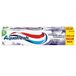 Wholesale Aquafresh Active White Toothpaste 100ml from Harrisons Direct