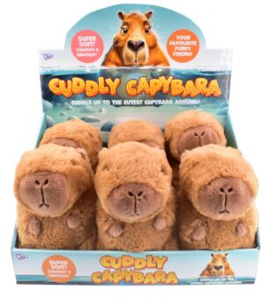 Capybara Plush 20cm CDU from Harrisons Direct