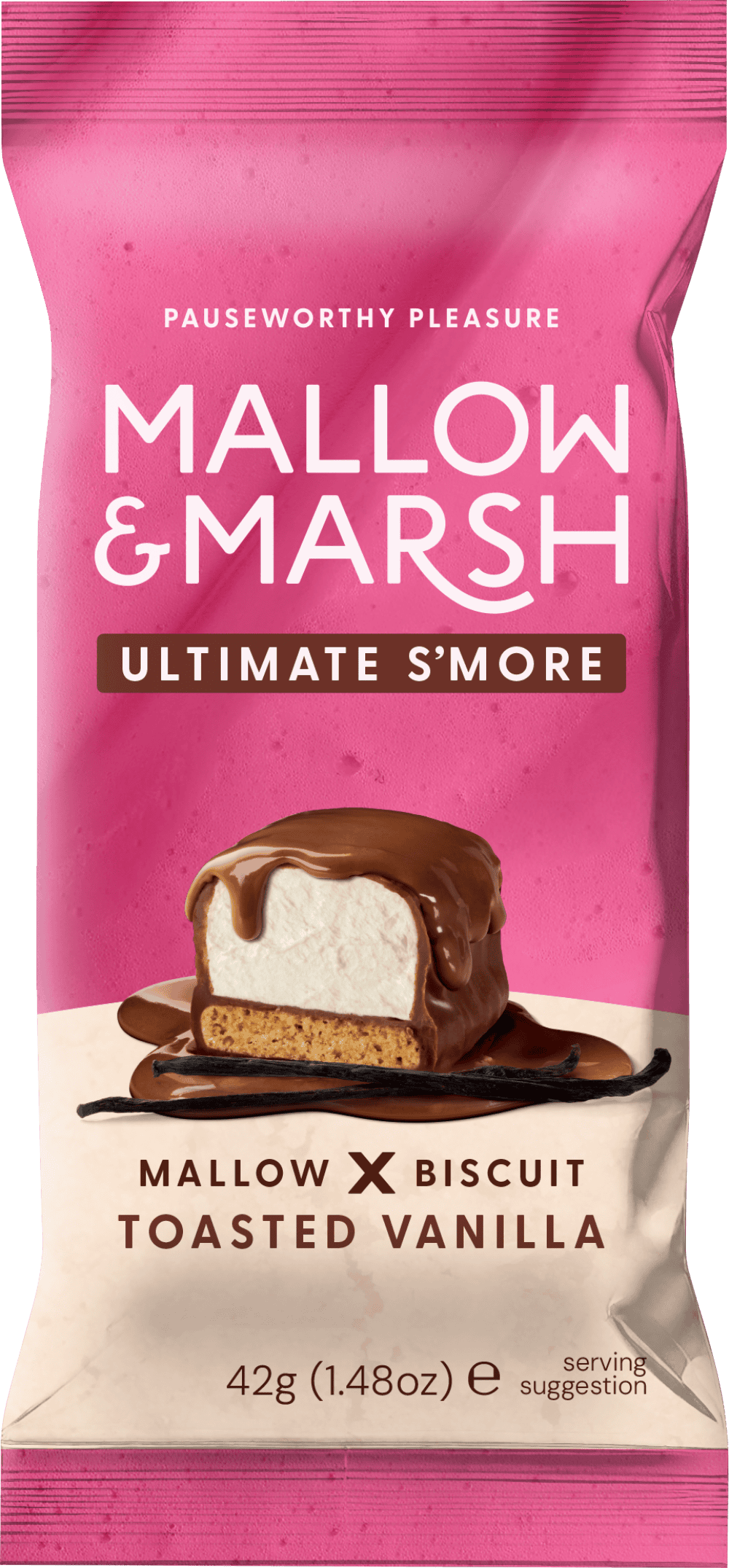 Mallow & Marsh Ultimate Smore Toasted Vanilla 42g from Harrisons Direct