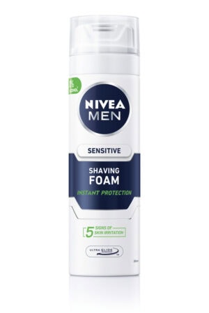 Nivea For Men Sensitive Shaving Foam 200ml from Harrisons Direct