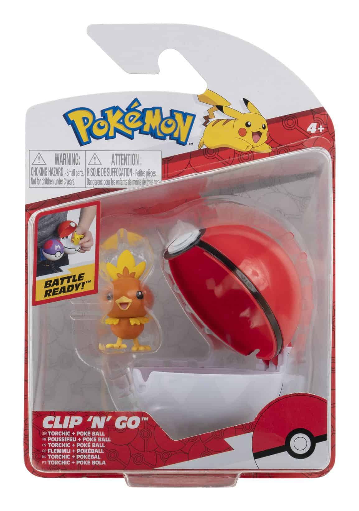 Pokemon Clip n Go Designs May Vary