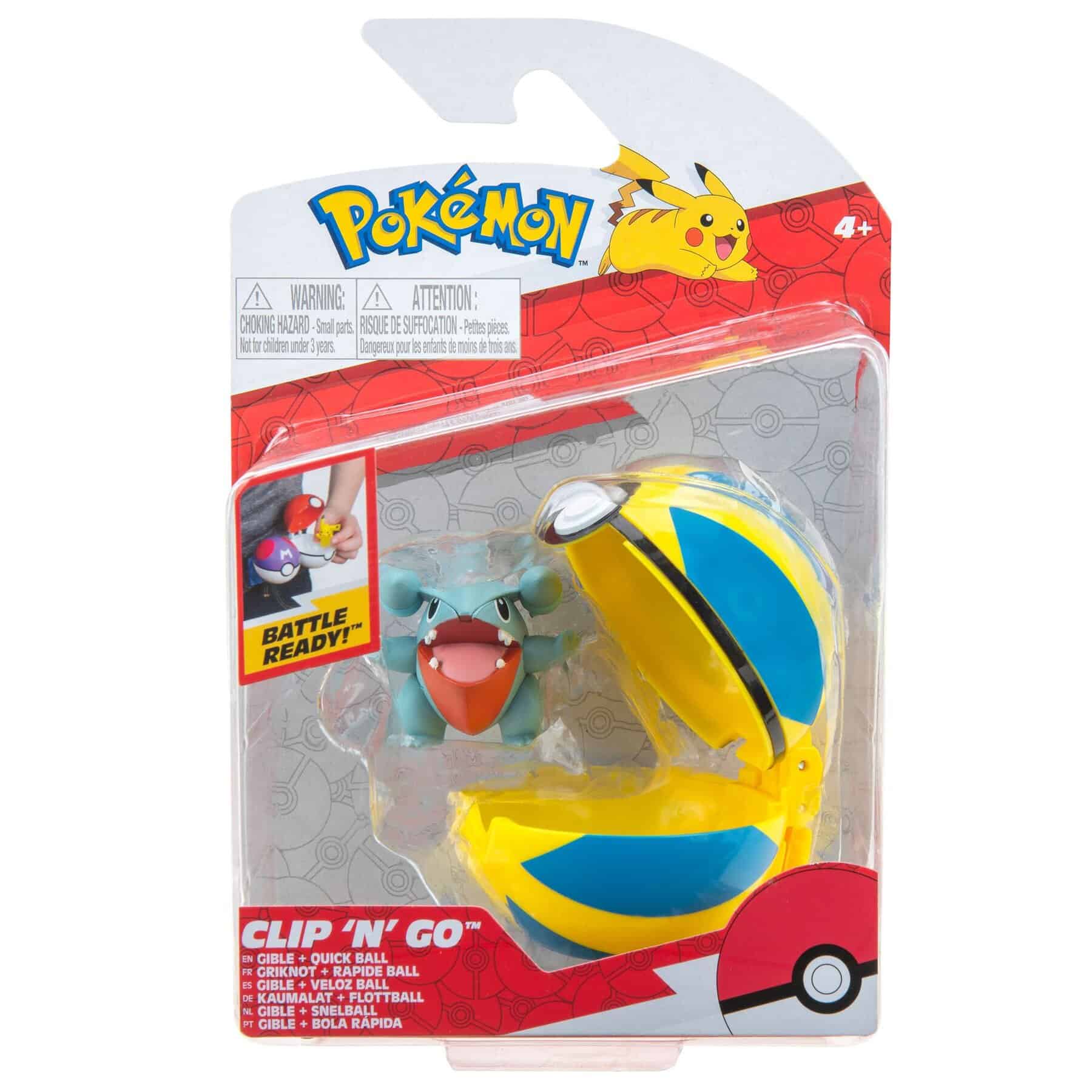 Pokemon Clip n Go Designs May Vary