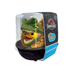 Wholesale Tubbz Jurassic Park Mini Dilophosaurus from Harrisons Direct