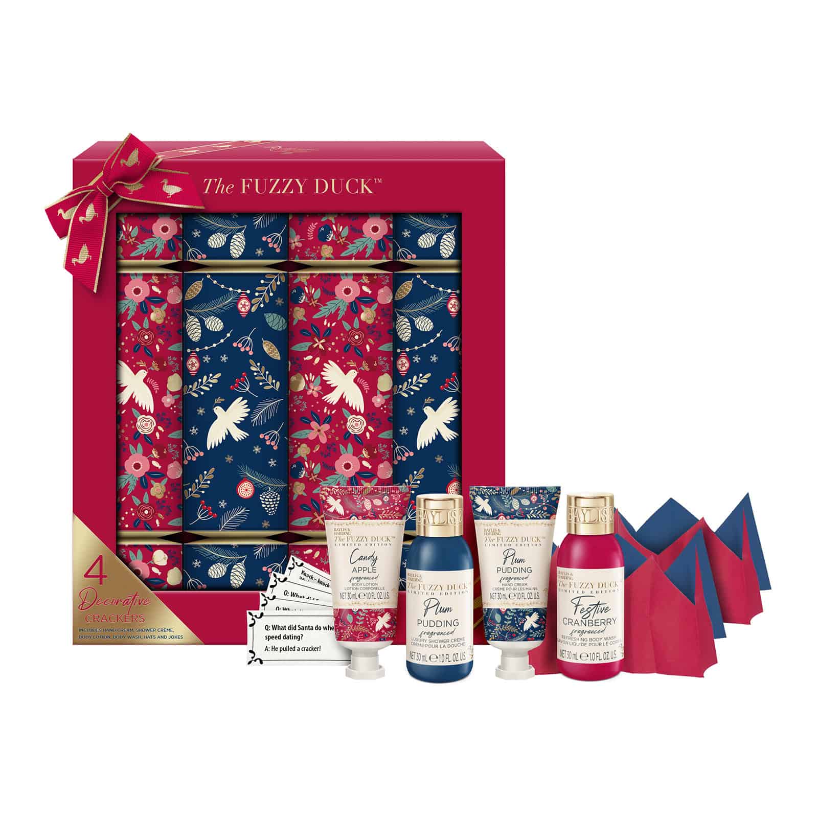Baylis & Harding The Fuzzy Duck Winter Wonderland Decorative Crackers Gift Set