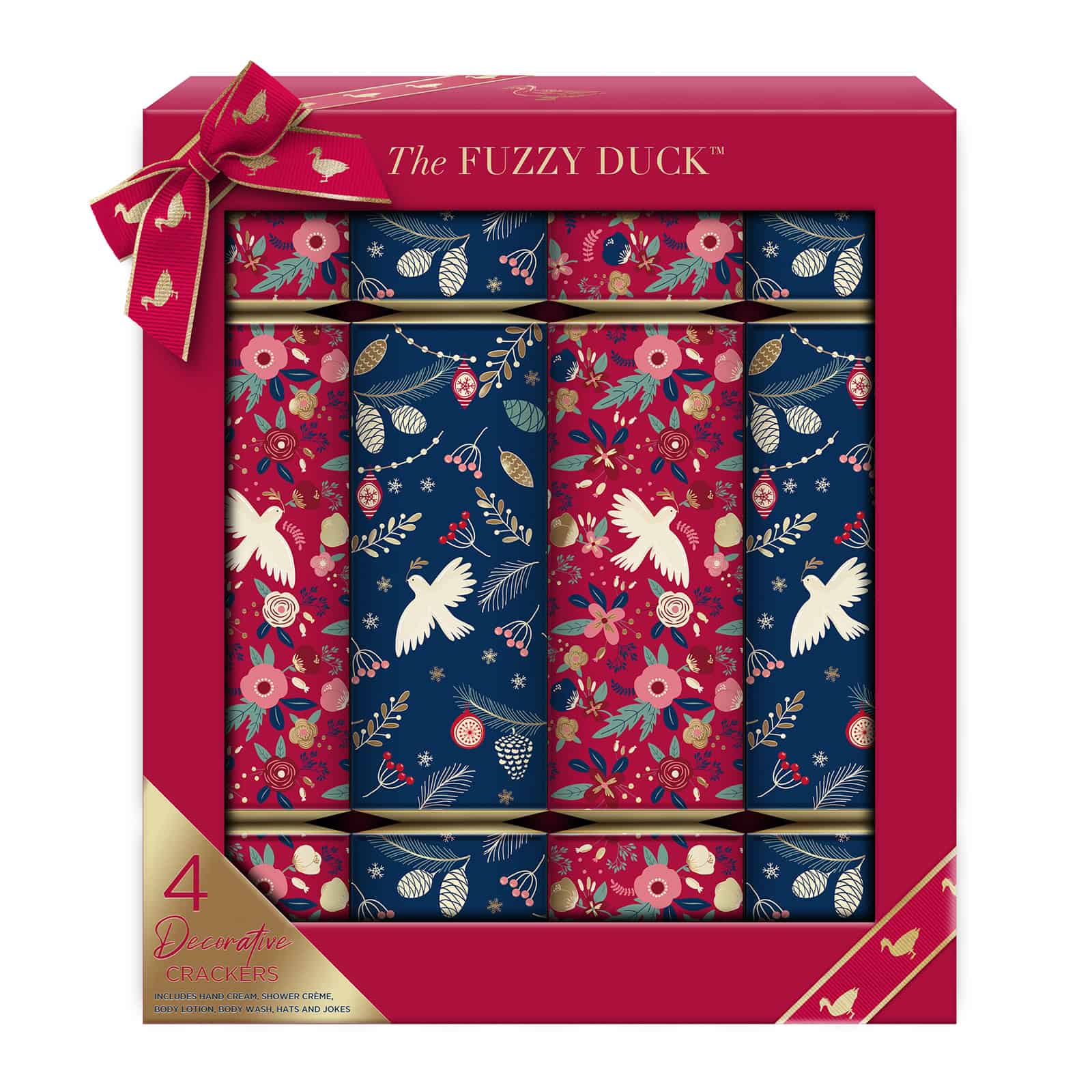 Baylis & Harding The Fuzzy Duck Winter Wonderland Decorative Crackers Gift Set from Harrisons Direct