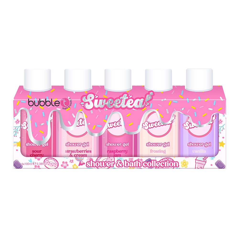 Bubble T Sweetea Bubble Bath Collection 5 Piece Gift Set from Harrisons Direct