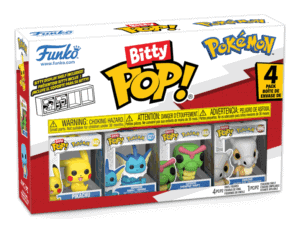 Wholesale Funko Bitty Pop Pokémon Pikachu 4 Pack from Harrisons Direct