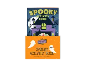 Halloween Spooky Activity Book CDU from Harrisons Direct