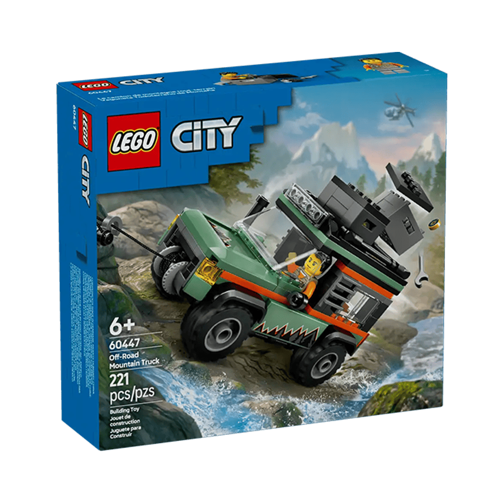 LEGO City Great Vehicles 60447 - Off-Road 4x4 Mountain Truck from Harrisons Direct