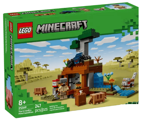 Wholesale LEGO Minecraft 21269 - The Armadillo Mine Expedition from Harrisons Direct