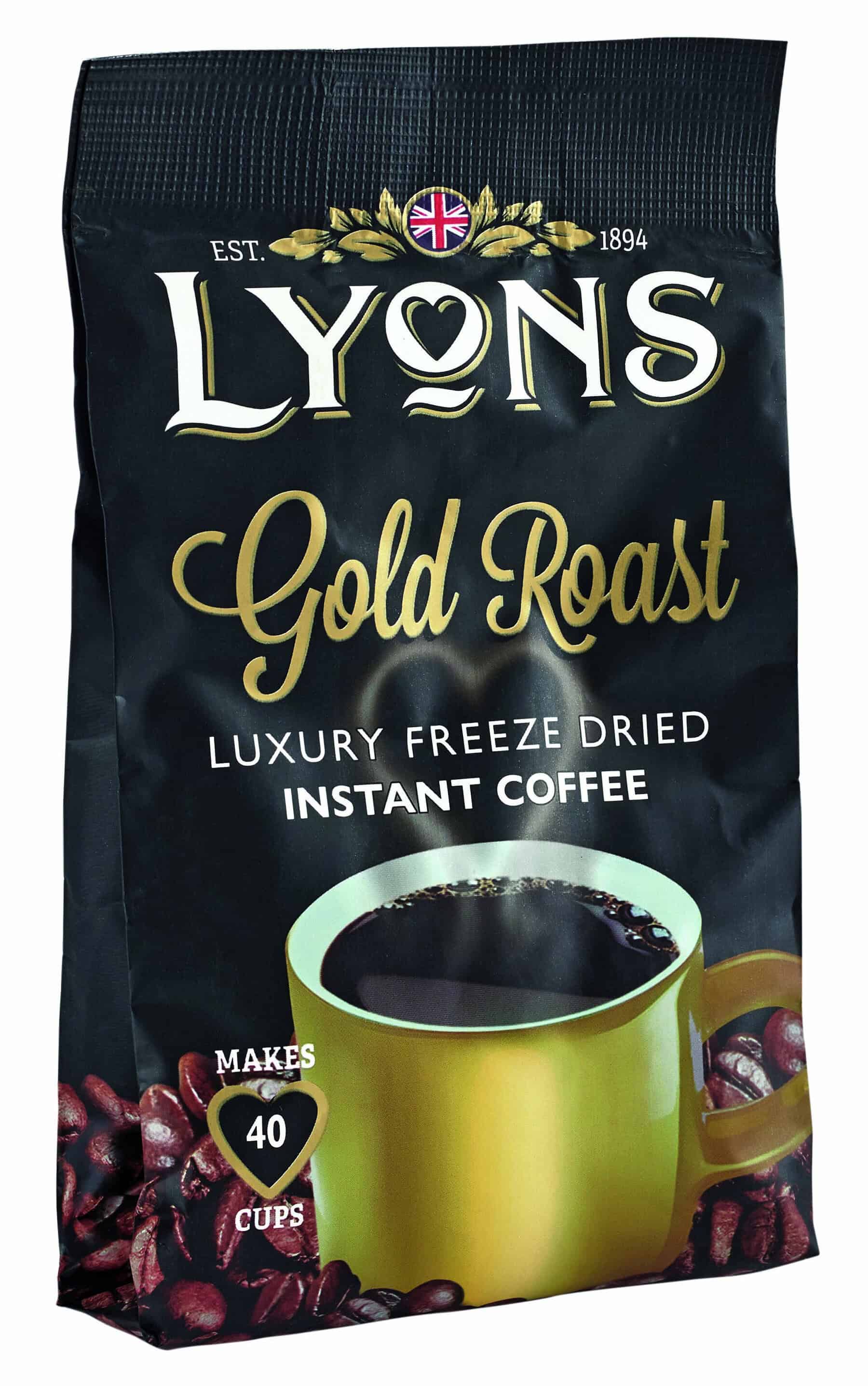 Lyons Gold Roast Freeze Dried 70g from Harrisons Direct