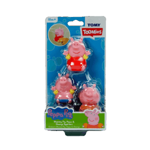 Mummy Pig, Peppa & George Bath Squirters from Harrisons Direct