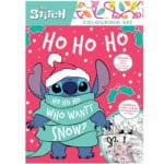 Wholesale Stitch Christmas - Colouring Set from Harrisons Direct