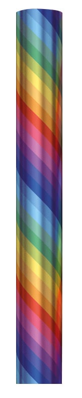 1.5m Brights Gift Wrap 4 Assorted Designs CDU