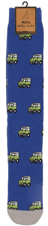 Wholesale Bartleby Men's Welly Socks 4 x 4 Vehicle - Size 6-11 from Harrisons Direct