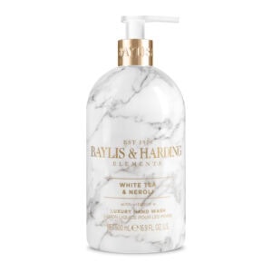 Wholesale Baylis & Harding Elements Hand Wash - White Tea & Neroli 500ml from Harrisons Direct