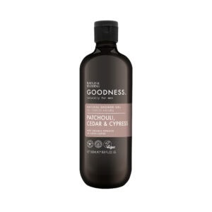 Wholesale Baylis & Harding Goodness Mens Shower Gel - Patchouli, Cedar & Cypress 500ml from Harrisons Direct