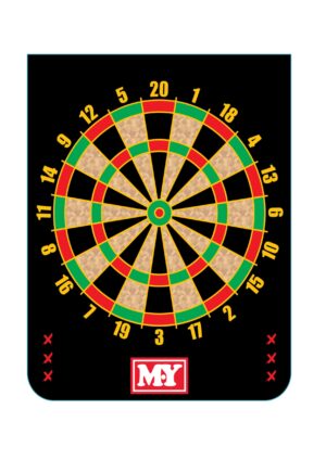 Wholesale MY Roll Up Dart Board 15" from Harrisons Direct