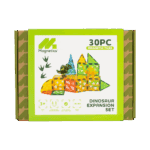 Magnetic Tiles - Dino Set 30 Pieces from Harrisons Direct
