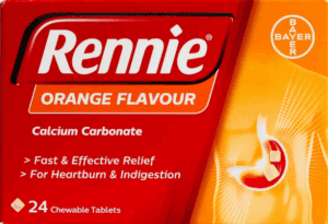 Wholesale Rennie Orange Tablets 24's from Harrisons Direct