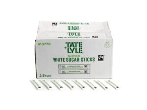 Wholesale Tate & Lyle White Sugar Sticks 1000's from Harrisons Direct