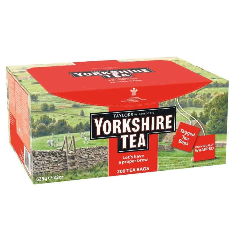 Wholesale Taylors of Harrogate Yorkshire Tea Envelope Tea Bags 200's from Harrisons Direct