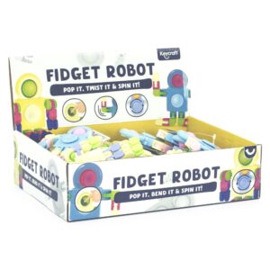 Wholesale Fidget Robot CDU from Harrisons Direct