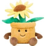 Wholesale Warmies Plush Yellow Flowerpot 13" from Harrisons Direct