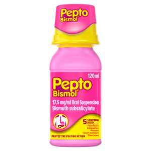 Wholesale Pepto Bismol Original Flavour 120ml from Harrisons Direct