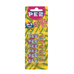 Wholesale Pez Refill Pack - Sour 6's from Harrisons Direct