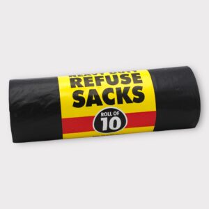 Wholesale Refuse Sacks 70 litre Roll of 10 from Harrisons Direct